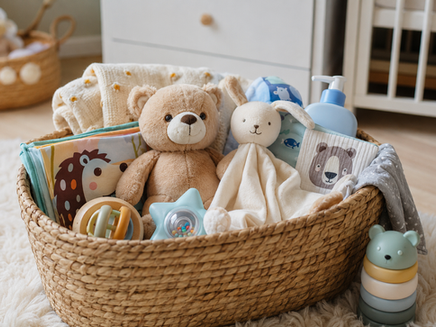 Panier de naissance : quels jouets d'éveil indispensables y glisser ?