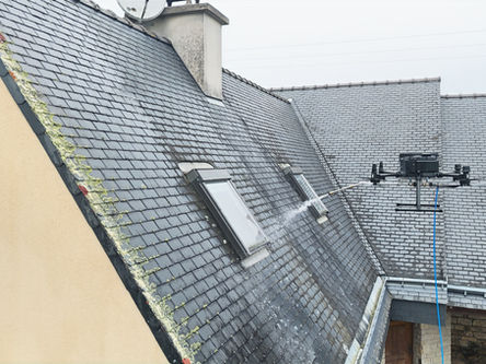 Traitement de toiture par drone Morbihan