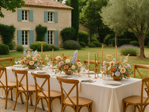 Mariage en Provence avec hébergement : l'art de recevoir