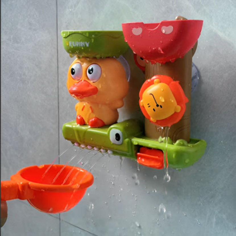 Miniature : jouet baignoire bébé fixé mur coualnt