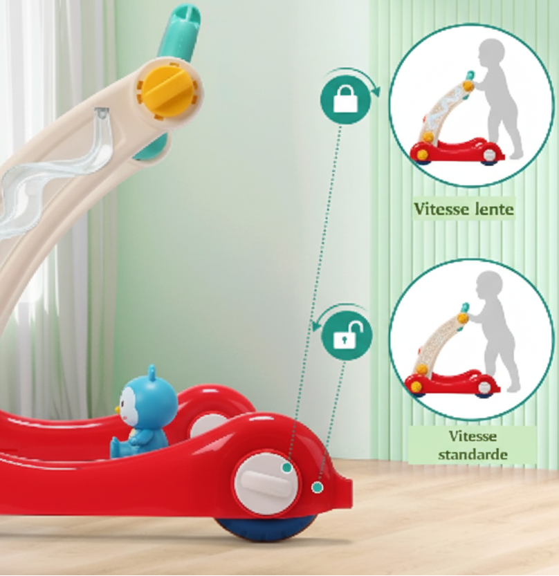 Miniature : tapis éveil bébé hibou démo chariot