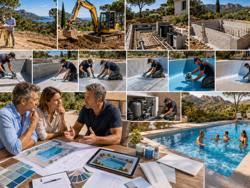 Créer une piscine polyester sur mesure dans le Var : les étapes du projet, de A à Z