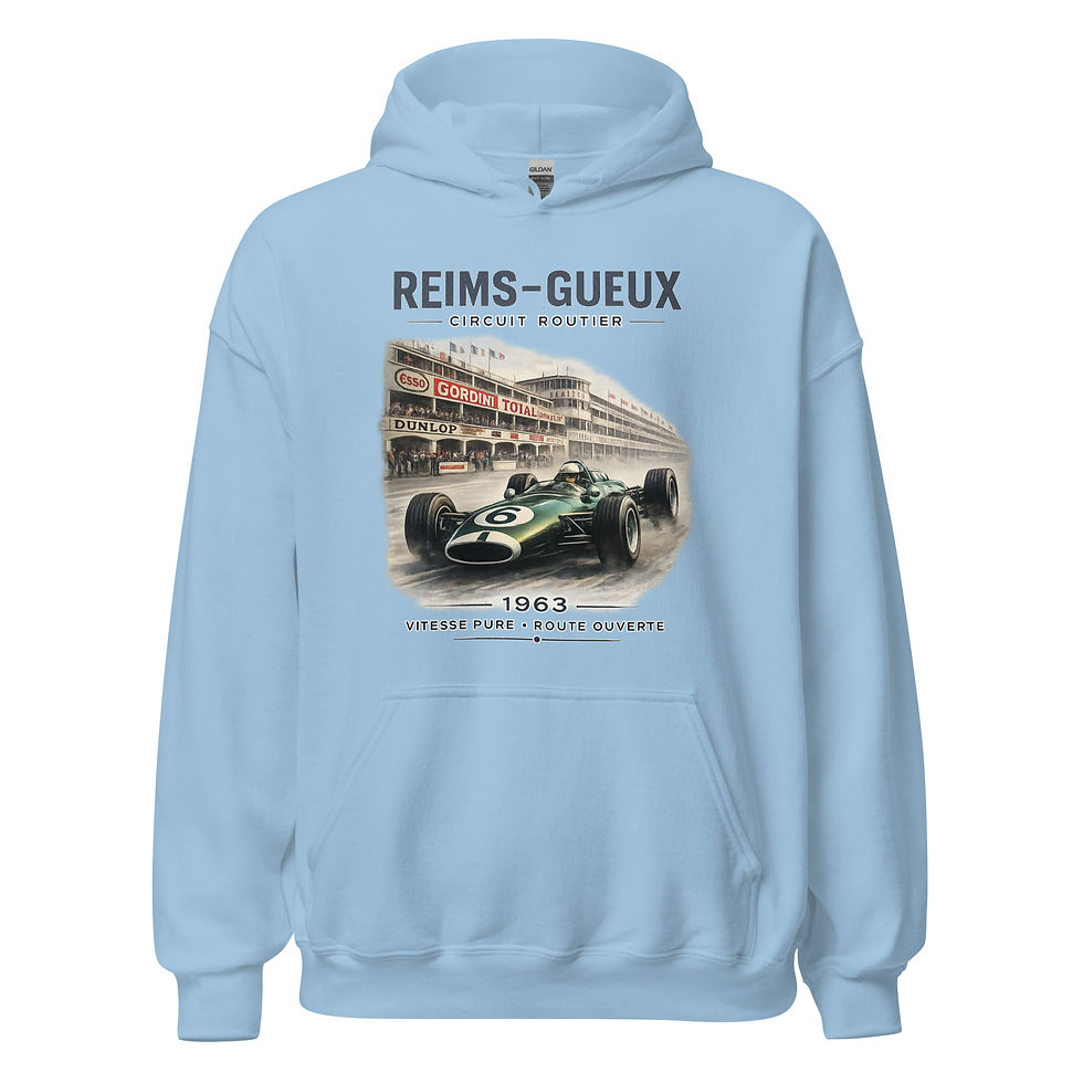 Miniature : Sweat à capuche Reims-Gueux 1963