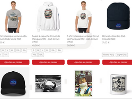 Mise en ligne de la boutique officielle de l’ASA Circuit d’Albi