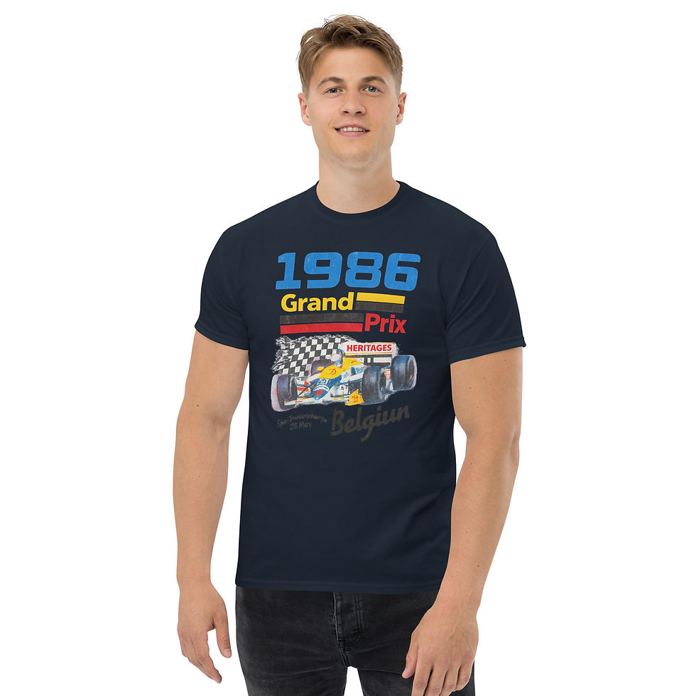 Miniature : 1986 Belgium GP