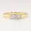Thumbnail: 0.50ct Diamond ( Natural) Trilogy Ring 18ct Gold 3.1g size: V1/2 RRP £ 2295