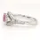 Thumbnail: 1.00ct Pink Sapphire & 0.65ct Diamond/Platinum Ring 7.1g size Q-RRP £3495