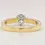 Thumbnail: 0.35ct Diamond Solitaire Ring 18ct Yellow & White Gold 3.9g size M - RRP £1995