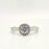 Thumbnail: 0.40ct Diamond & 18ct White Gold Ring