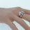 Thumbnail: 1.01ct Natural Diamond & 18ct Gold Ring 6.4g size M- UK HALLMARK RRP £2999
