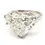 Thumbnail: 8.02ct Heart Diamond (certified) 18ct White Gold 6.5g Size N RRP £165000