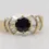 Thumbnail: 1.00ct Sapphire & 0.50ct Diamond 18ct Yellow Gold Ring Size L RRP £2495 4.3g