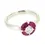 Thumbnail: 0.86ct Ruby + 0.32ct Diamond & Platinum Ring 5.6g Size L RRP £2595 Uk Hallmark