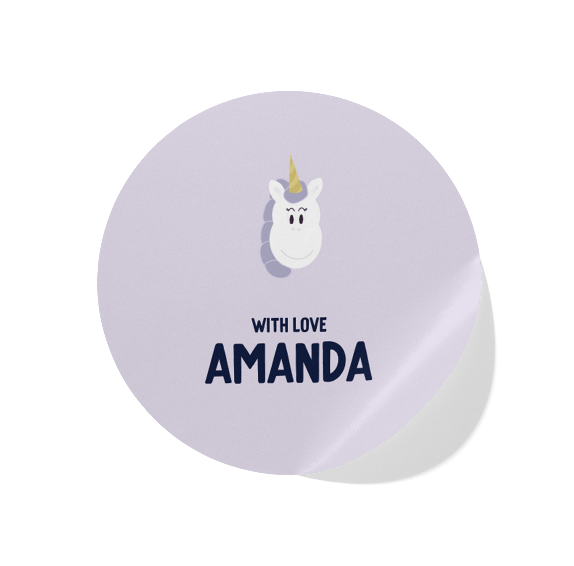 Midi Unicorn Sticker