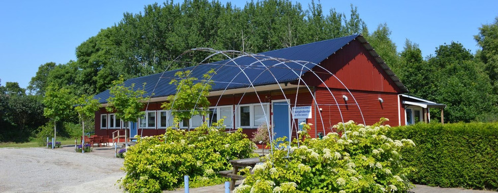 Ingången till vandrarhemmet