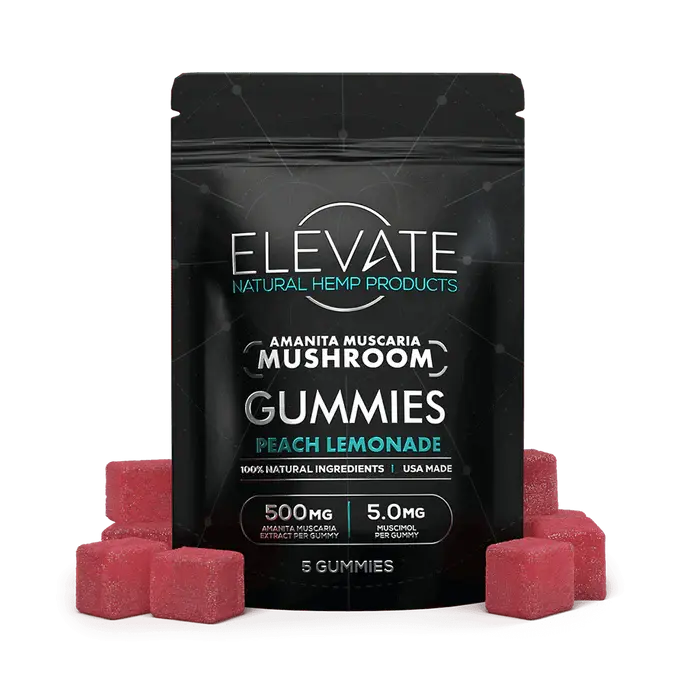 Mushroom Gummies - Peach Lemonade