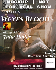 Fake Concert Poster