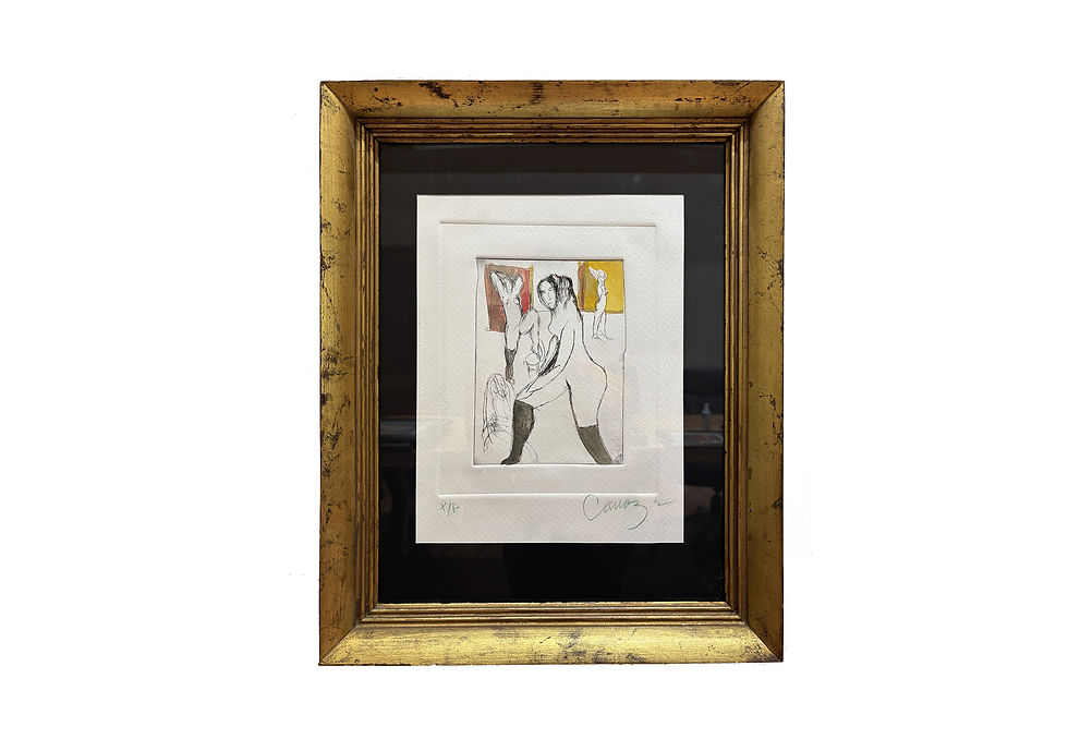 Grabado intervenido | Cavazos