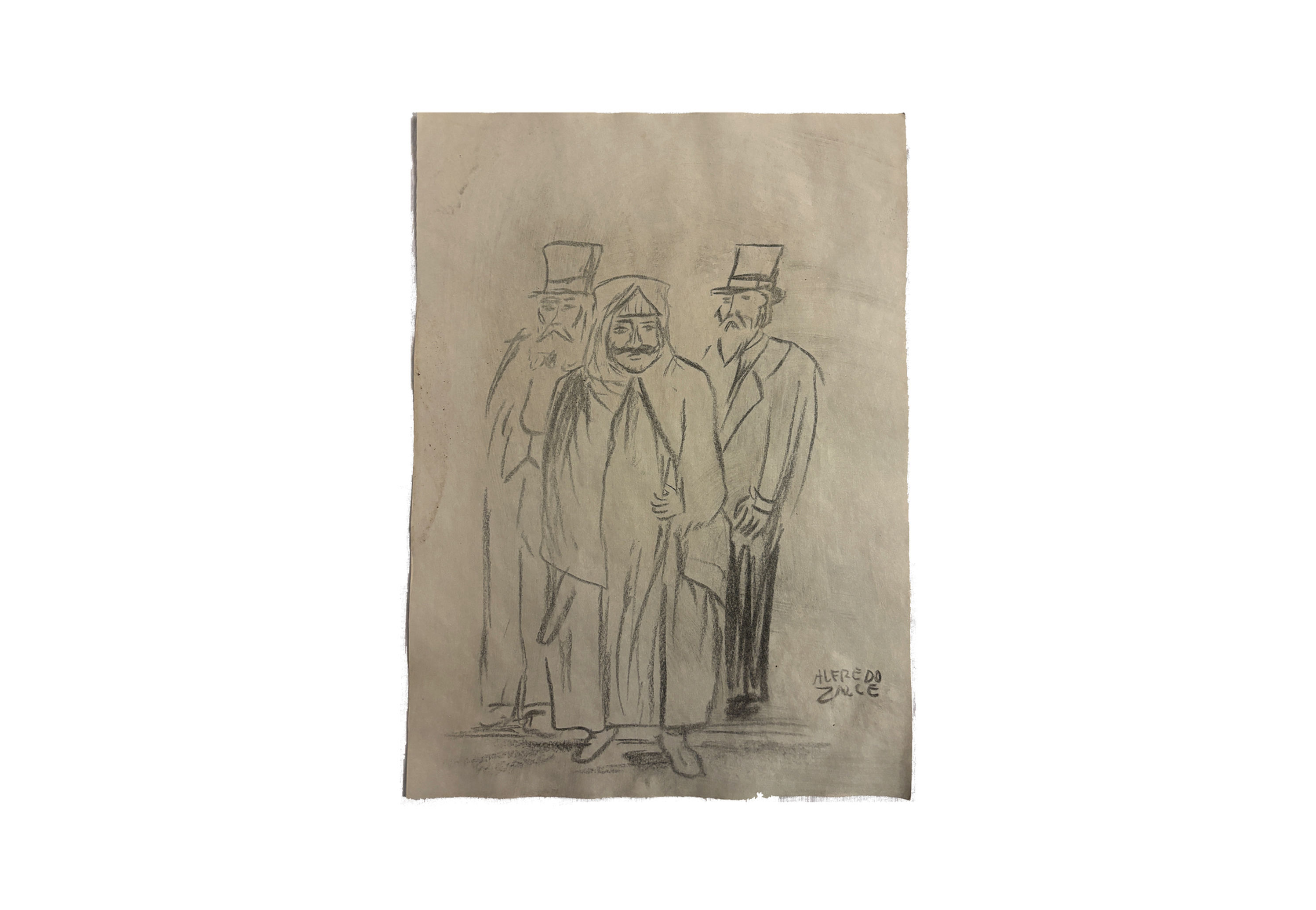 Boceto a lápiz | Alfredo Zalle