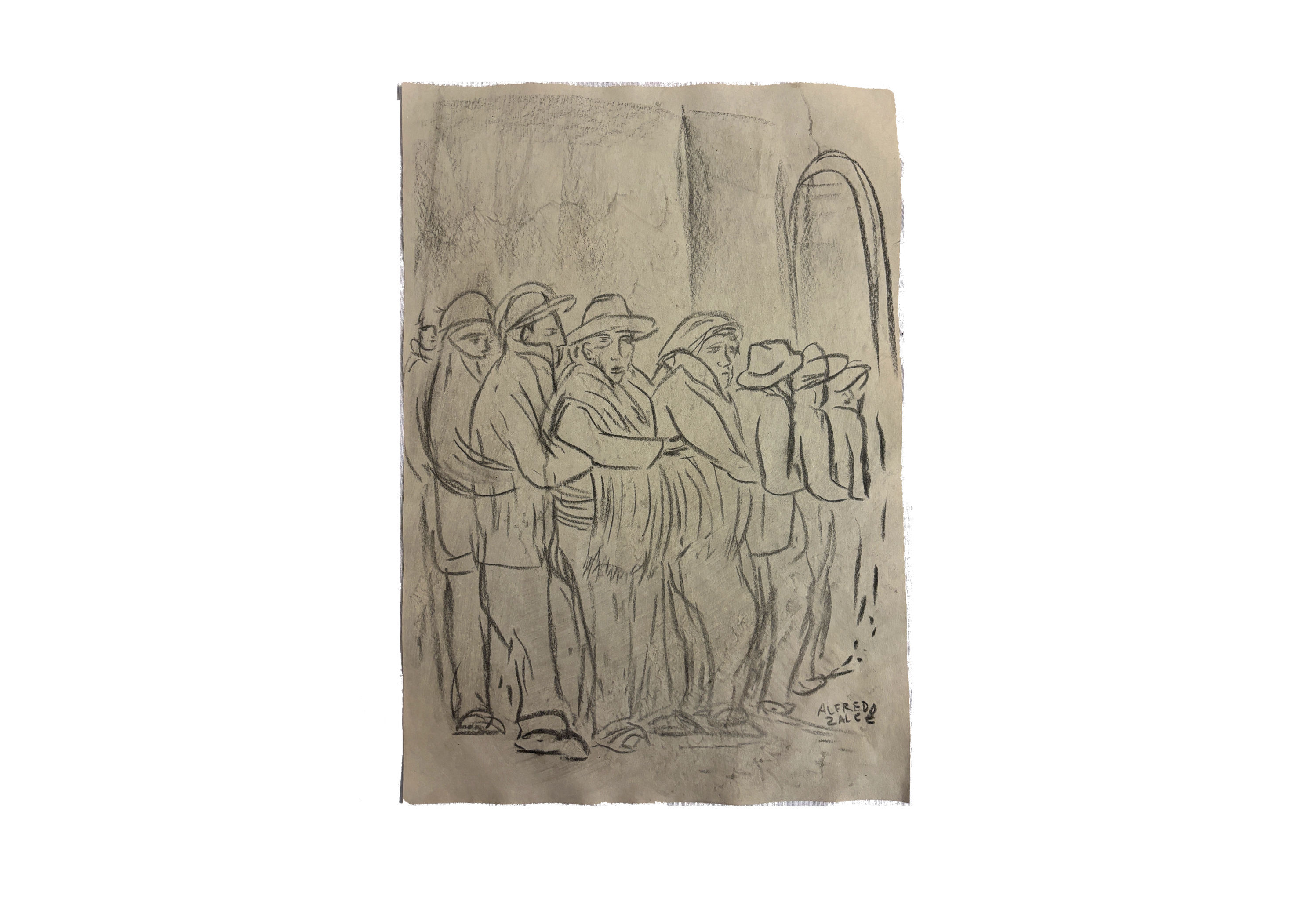 Boceto a lápiz | Alfredo Zalle