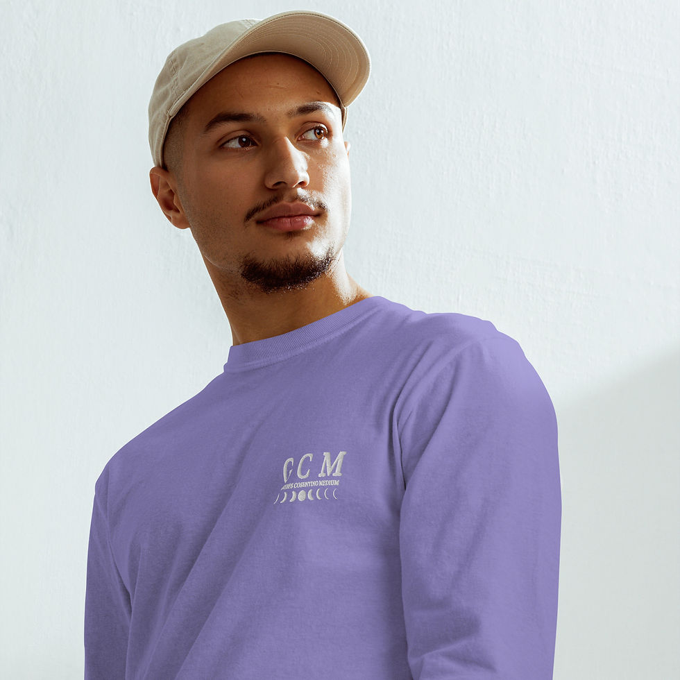 Thumbnail: Long Sleeve 'GCM' Sweatshirt embroidered