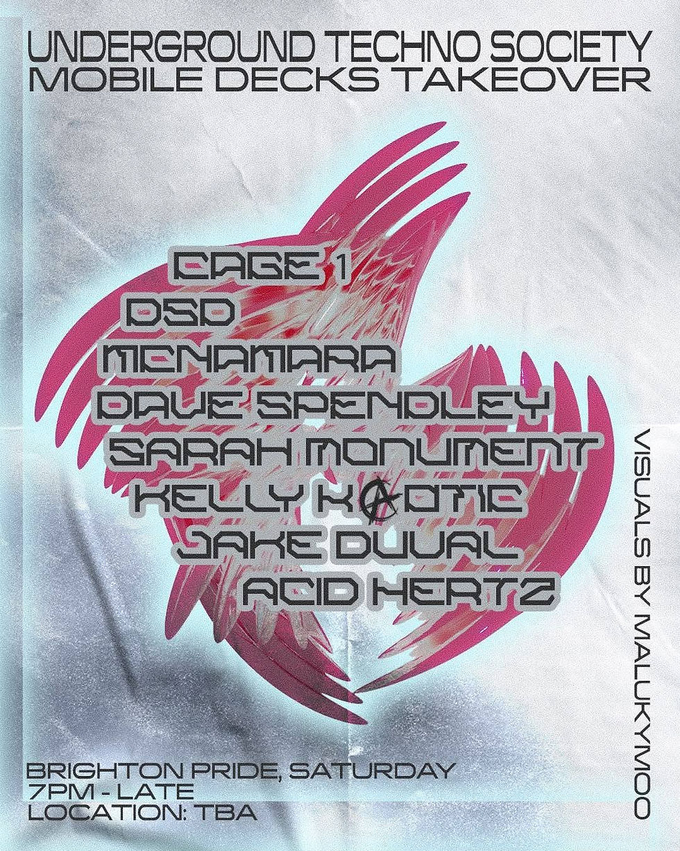 Free Pride Street Party - Mobile Decks Takeover
