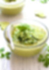 Selection of chilled soups