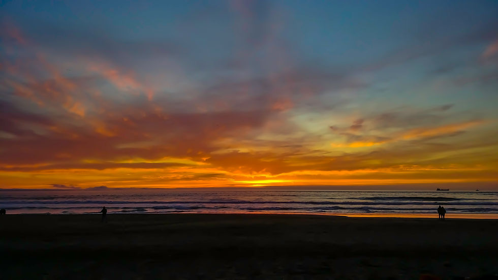 Sunset Ocean Beach