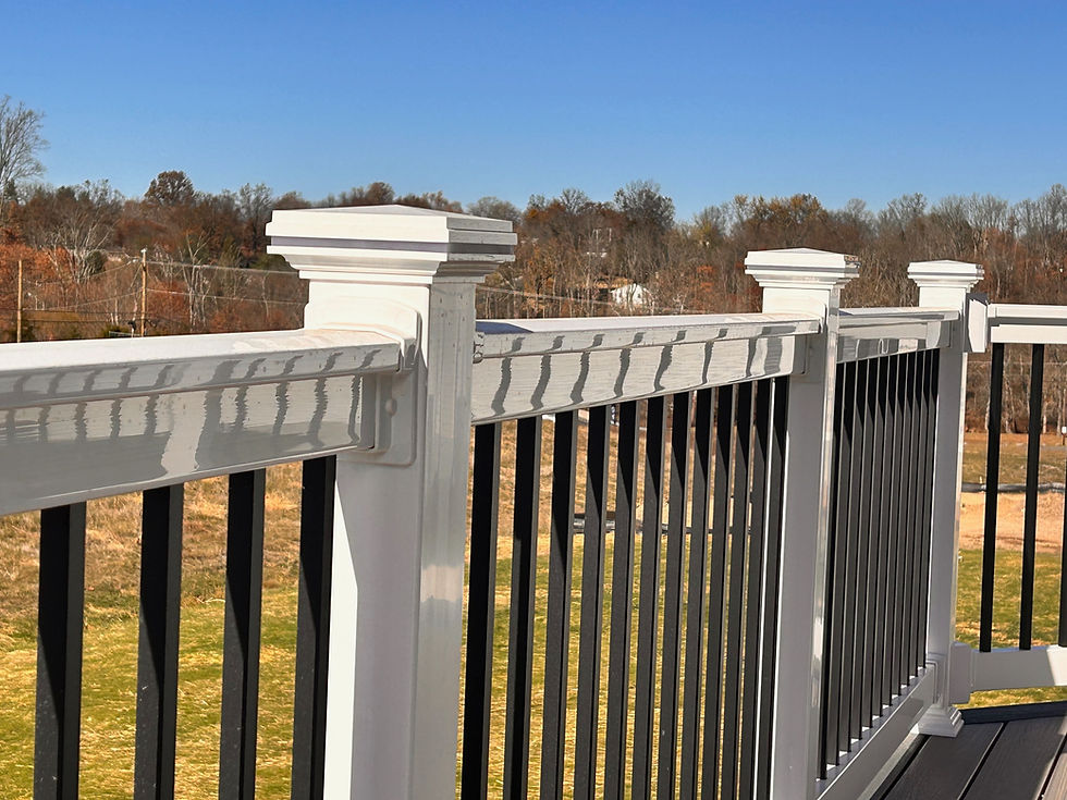 Thumbnail: Tru-Scapes® 4" x 4" Low Voltage LED White Vinyl Halo Deck Post Cap Light
