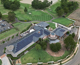 Commercial Solar Panel Installation: Lakeside Golf Club, Sydney NSW- 100kW Solar Panel System