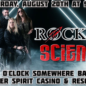 Rocket Science at 5 O'Clock Somewhere Bar Sat, Aug 20