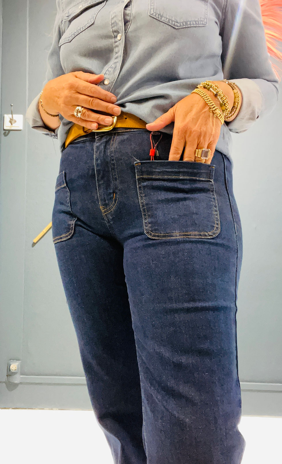 Miniature : Jean Sonny version velours camel/déclinaison disponible
