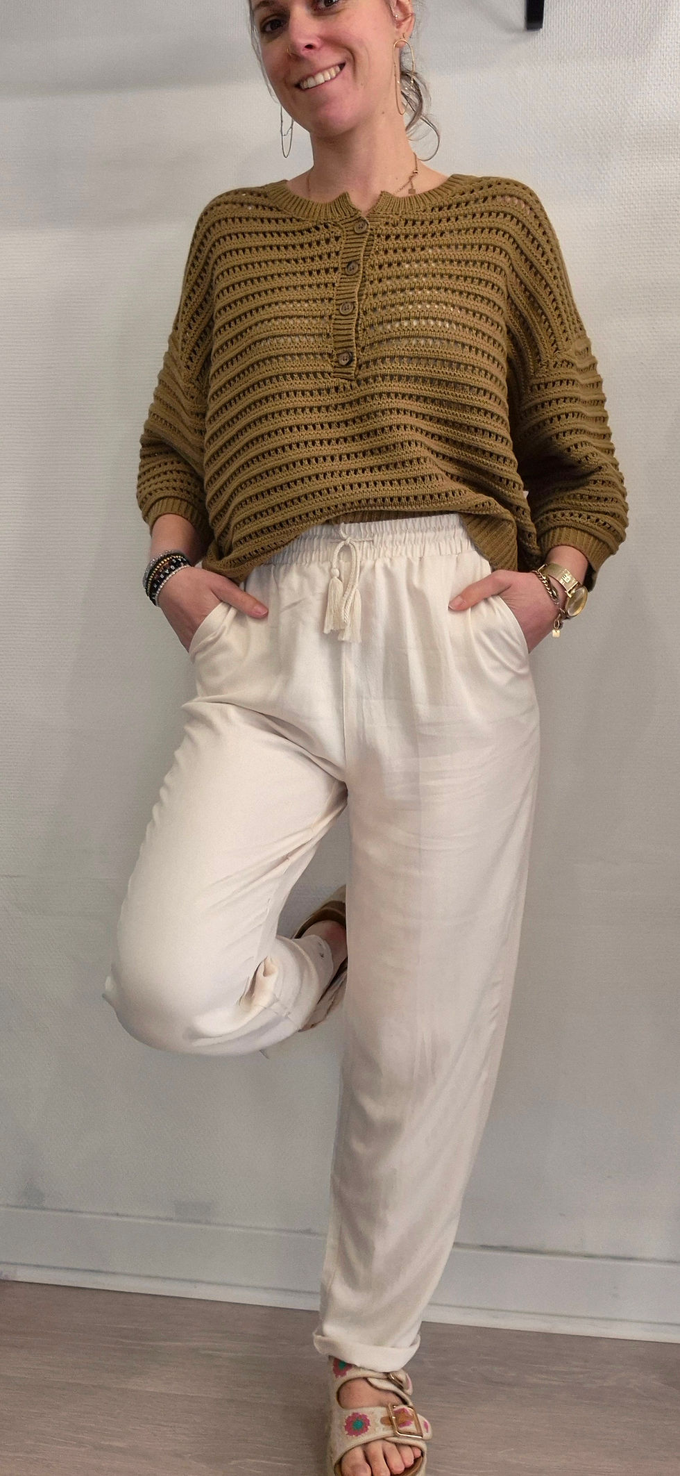 Miniature : Pantalon porté look chic et confortable Lola Espeleta