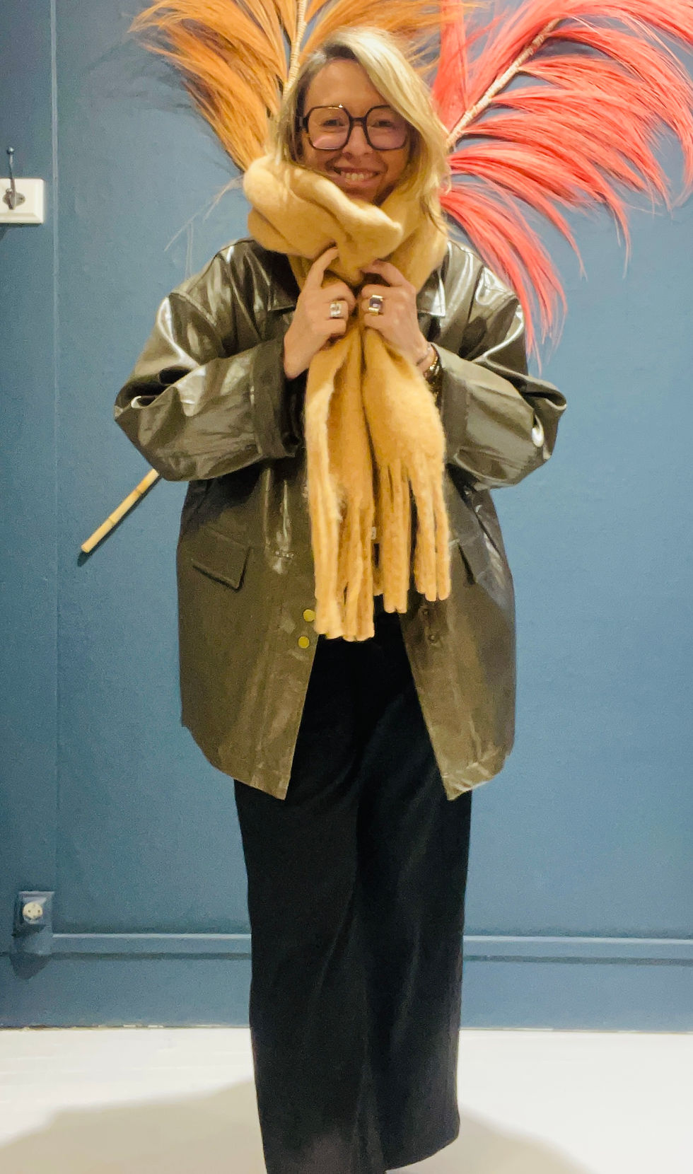 DUSTY Veste simili cuir