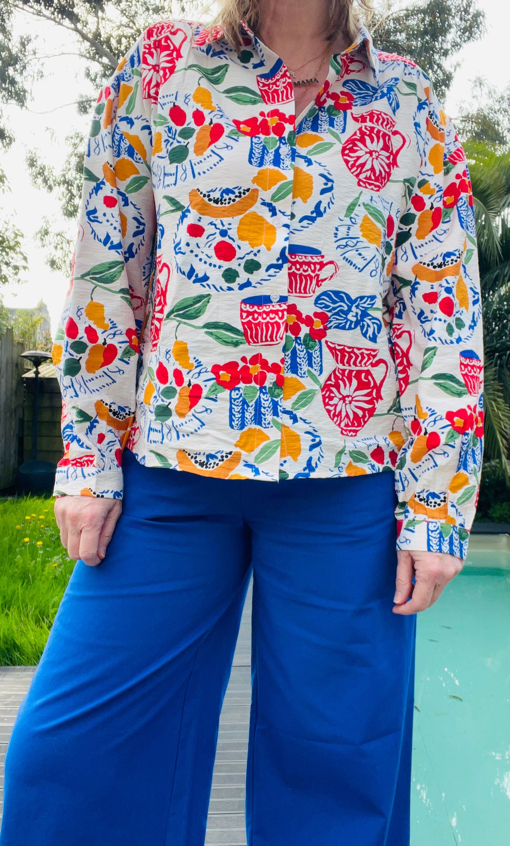 chemise FELIPE Compania Fantastica motifs céramiques