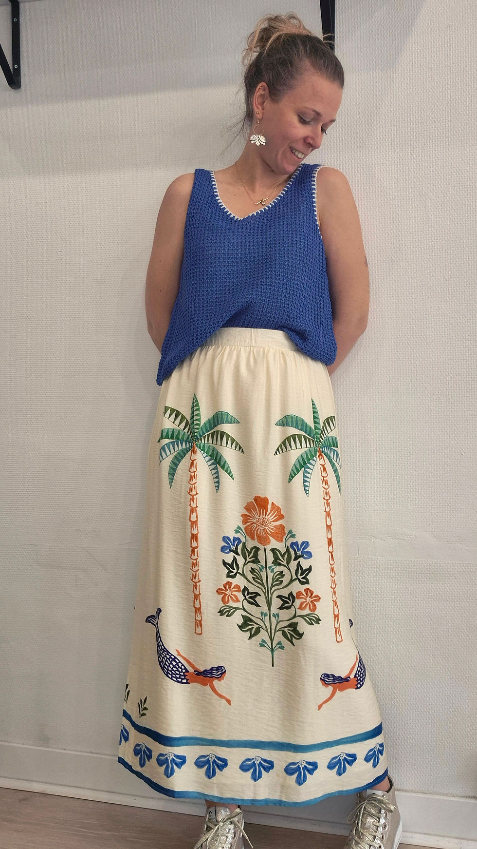 Miniature : jupe  portée look bohème Compania Fantastica