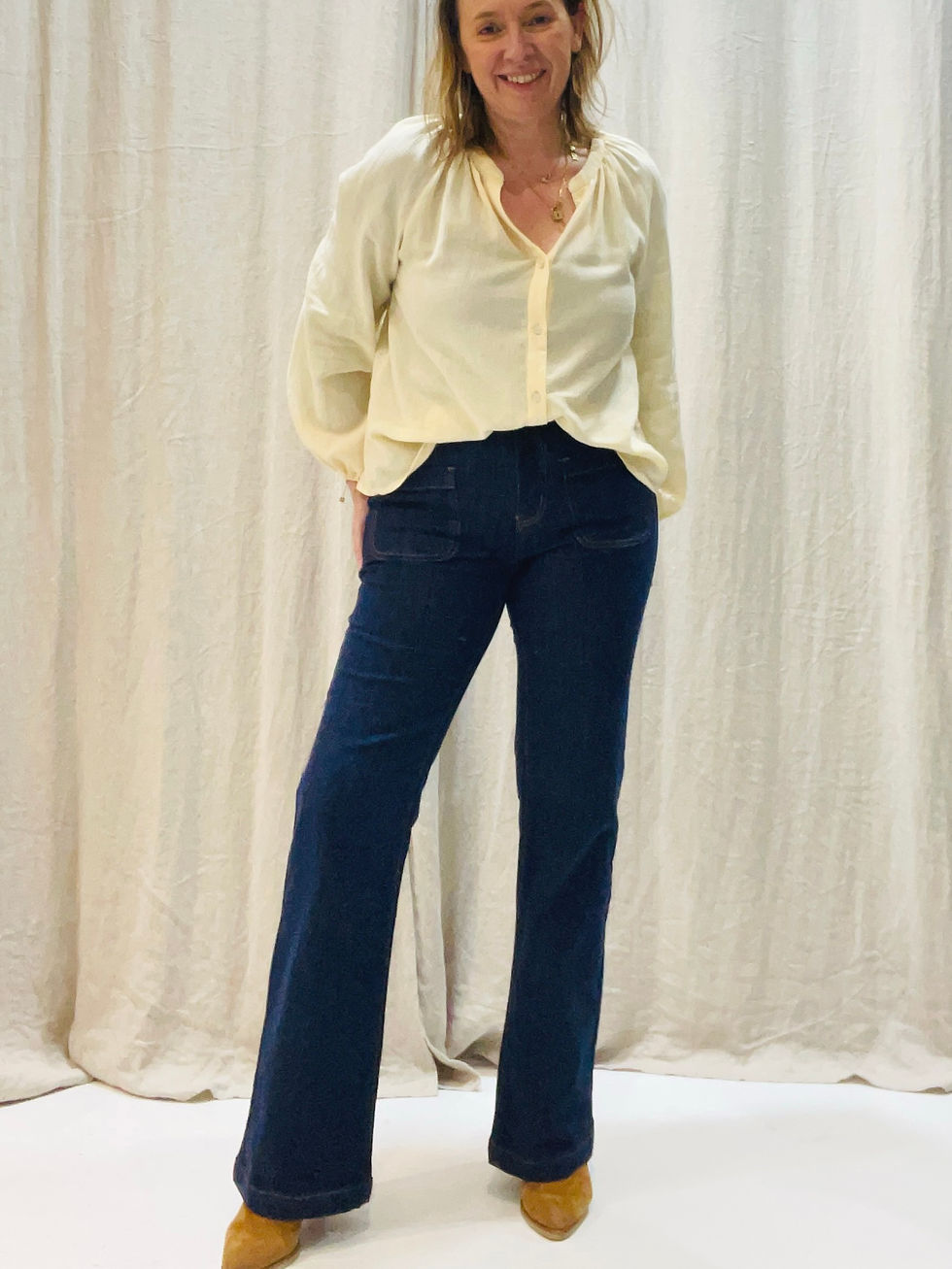 Miniature : Jean Sonny La petite étoile porté, look chic