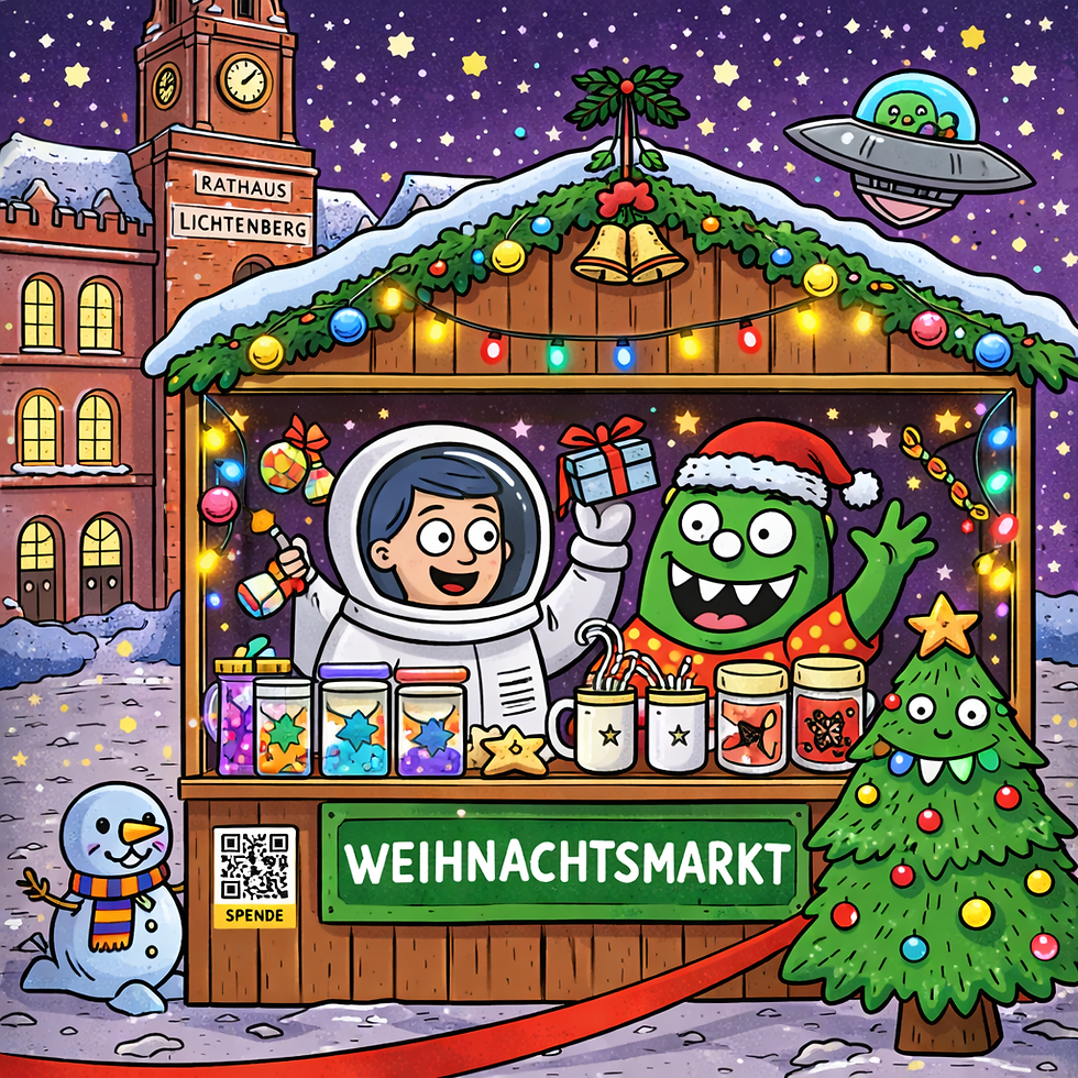 Lichtermarkt Rathaus Lichtenberg