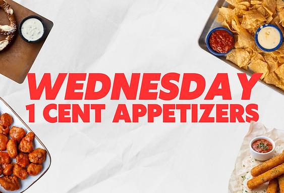 Buy one get one for a penny appetizers at Dogwood Social House, featuring chips, dip, and appetizers.