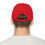 Thumbnail: Dad Hat with Leather Patch (Round)