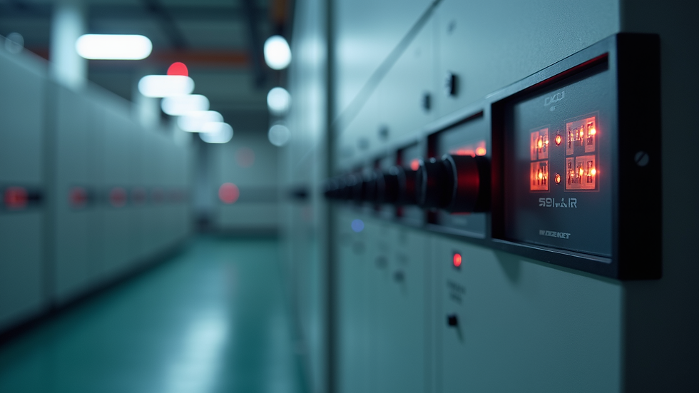 Close-up view of Anker Solix Power Station with display and ports