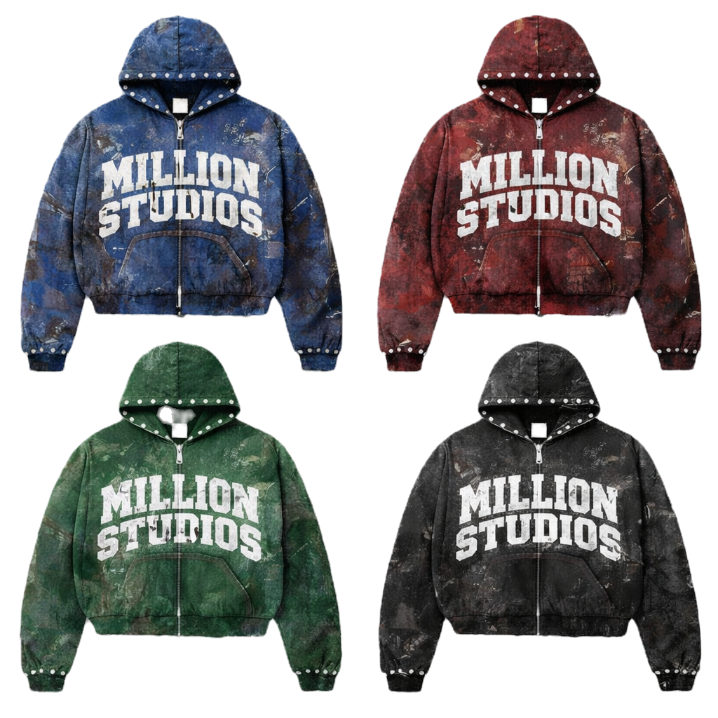 Million $tudios Camo Hoodie