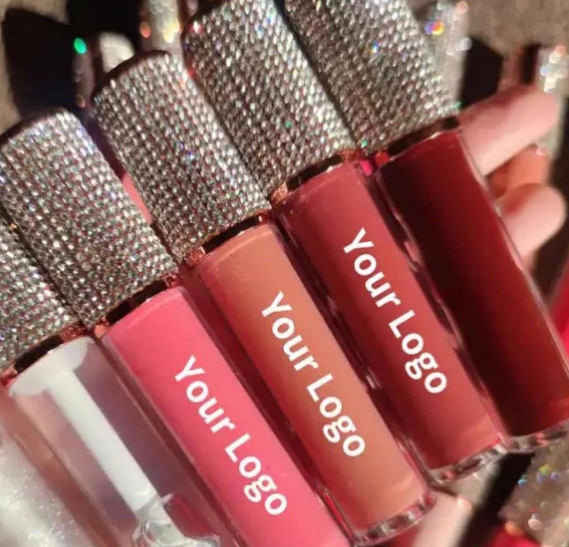 DIAMOND STUD LIPGLOSS TUBES 