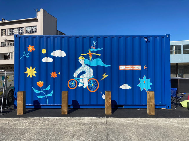 Freeride mural 2025