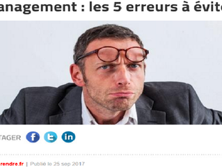 Management : les 5 erreurs à éviter