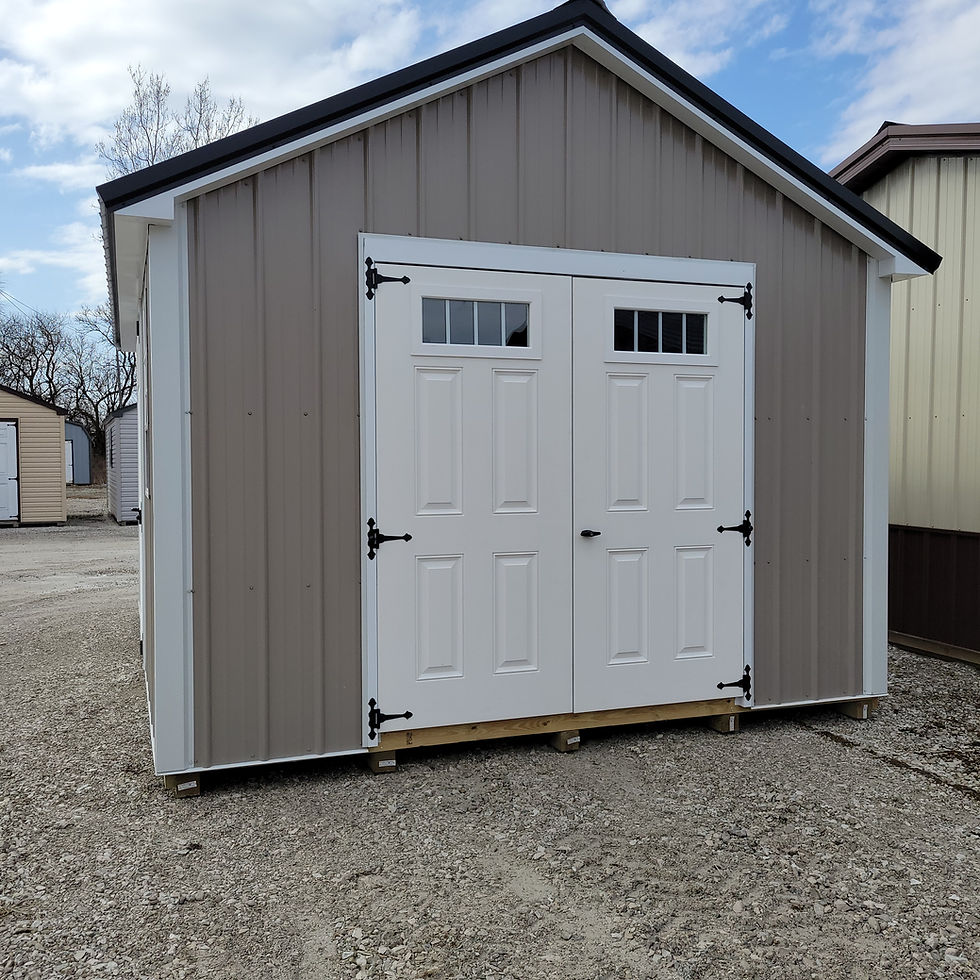 Thumbnail: Luxguard floor 12 x 16 Deluxe Garden Shed