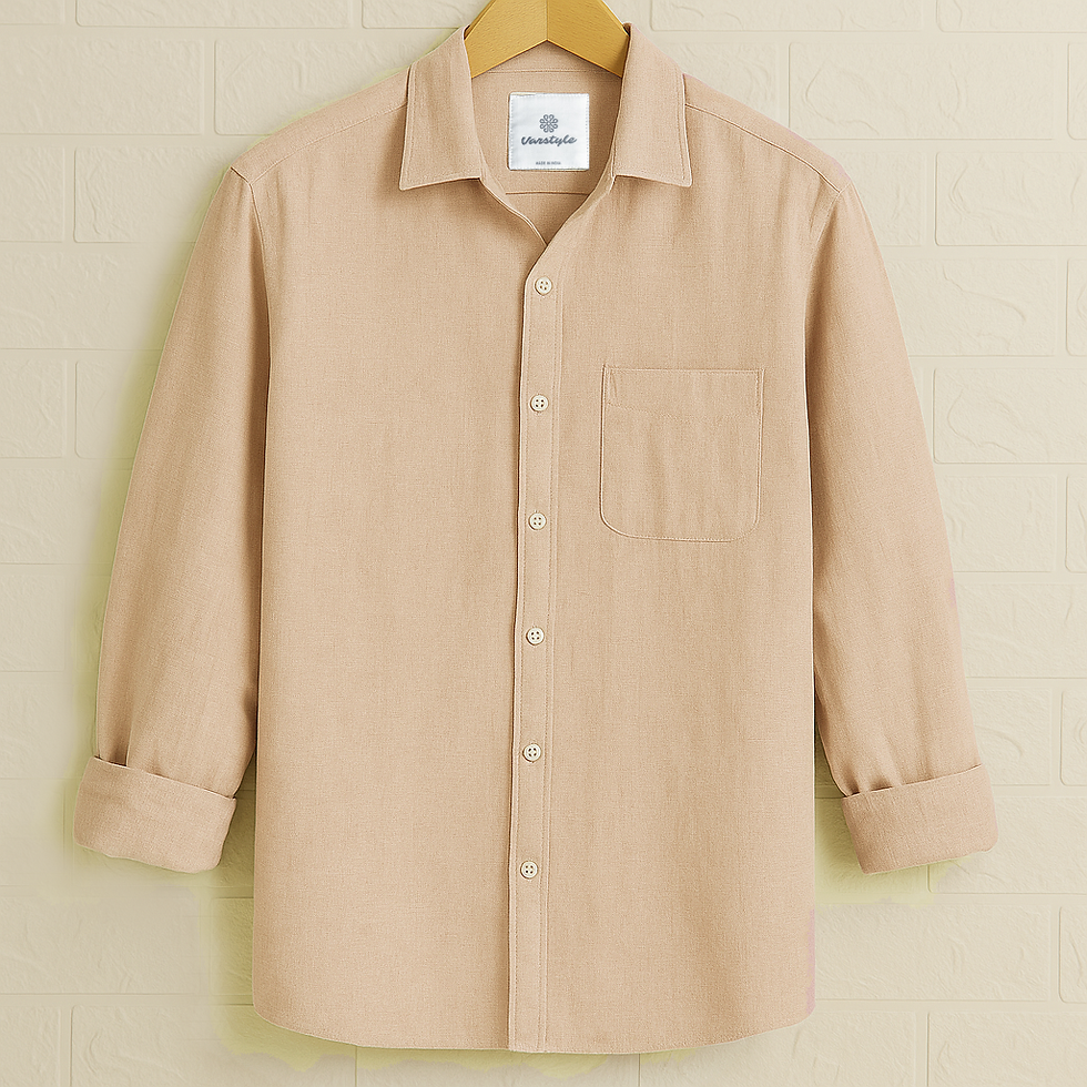 Thumbnail: full sleeve linen casual shirt