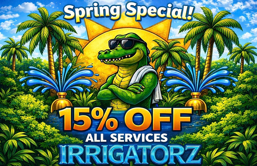 Irrigatorz Spring Special Artwork