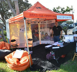 The BUS stall at Copa Clash