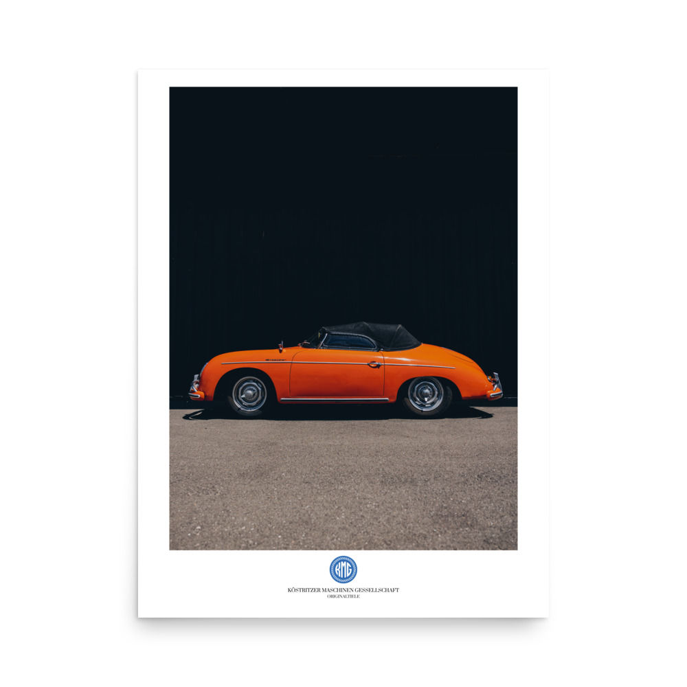 Orange Slice 18"x24" Poster